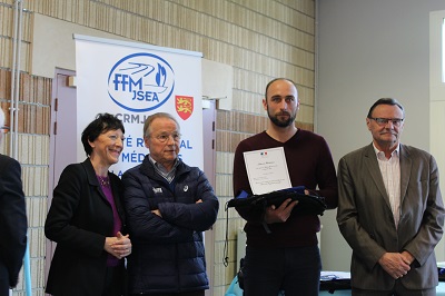 David SZLACHTA mis à l'honneur par Jeunesse et sport