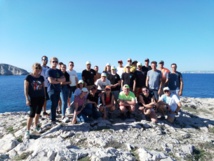 L'équipe en balade Pointe des Goudes L'équipe en balade Pointe des Goudes