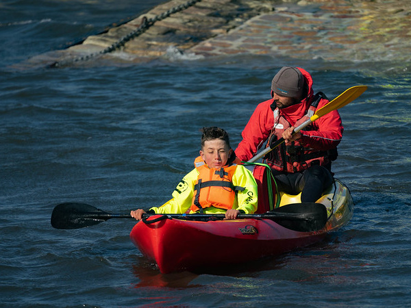 Kayak, sport et challenges pour les jeunes